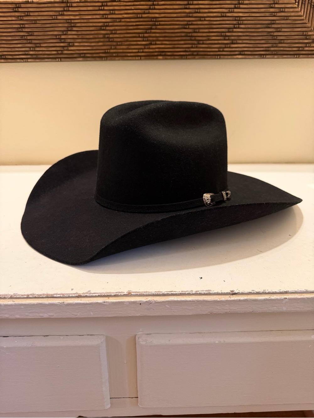 Cody James 3X Felt Black Cowboy Hat 7 1/8